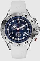 Nautica Men's NST Round Chronograph Resin Band Watch #N14537G