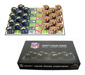 Big League Promotions Saint Louis Rams Checkers