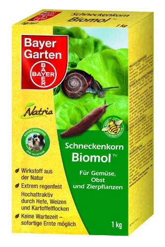 Bayer 79244843 Garten Natria Schneckenkorn Biomol, 1000 g