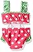 Sol Swim Girls' Sleepy Owl Connector Swimsuit, Fuchsia, 6-9 Months