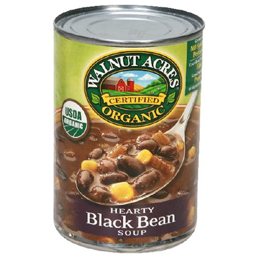 Walnut Acres Organic Soups, Black Bean, 15 Ounce Cans (Pack of 12) by Walnut Acres
