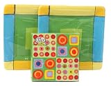 Ideal Home Range Quadrangle Green, Cocktail Party For 10,  Units (Pack of 2)