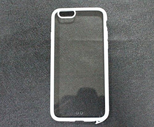 iPhone 6 Case, TekJacket® iPhone 6 (4.7) Case Bumper **NEW** [Ultra Hybrid Series] [Crystal Clear] Shock Absorption Corners Bumper Case with Clear Back Panel - ECO-Friendly Packaging - Bumper Case for iPhone 6 (4.7) (White)