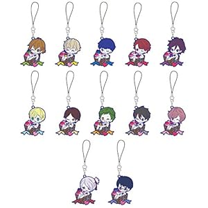 スタミュ　ラバーストラップ　キャラプレ　白スーツver（BOX）