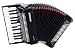 Musical Instruments : Hohner Bravo Piano Accordion, 60 Bass, Black