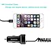 Saxhorn 4.8A Lightning iPhone Car Charger for Apple iPhone 6S, 6S Plus, SE, 6, 5, 5S, 5, iPad - Black