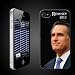 Mitt Romney 2012 iPhone Design #2 - CLEAR Protective iPhone 4/iPhone 4S Hard Case