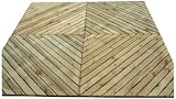 from Plan Z Distributions Ltd Garden XP 100 x 100cm FSC Diagonal Square Decking Tile