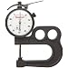 Starrett 1015B Inch Reading Portable Dial Indicator 1015B-441J Thickness Gauge Without Case, 0.001" Graduation, 1" Range, 0-100 Dial Reading