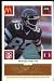 McDonald's NFL Play & Win 1986 Football Cards (New York Jets Gold Tab Set) 24 Cards (tabs still attached and unscratched)
