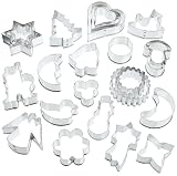 Kitchen & Housewares : Kaiser Bakeware Patisserie Cookie Cutters, Qty 25