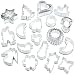 Kaiser Bakeware Patisserie Cookie Cutters, Qty 25