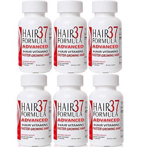 Hair Formula 37 Advanced 6 Pack Bundle Hair Vitamins for Fast Hair Growth Best Value on Vitamins for Hair Skin Nails Hair Formula 37 Advanced 6 Pack Bundle Hair Vitamins for Fast Hair Growth Best Value on Vitamins for Hair Skin Nails