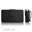 elago Slim Glide Genuine Leather Case II for Apple iPhone 3G/3GS with Rotating Clip