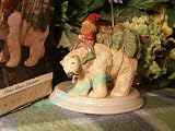 Hallmark Folk Art Polar Bear Adventure - Rare Ornament dated 1993