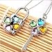 Shugo Chara Lock and Key Necklace,4 Color ,Lock can be opened.