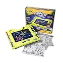 Crayola Color Explosion Glow Board With Glow In The Dark Frame