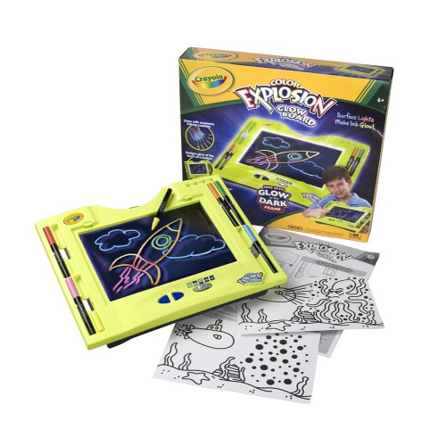 Crayola Color Explosion Glow in the Dark Glow Board