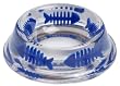 K9 Designer Cat Bowl with Blue Fishbone Insert