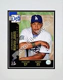 Andruw Jones 2008 Studio Plus Double Matted 8O x 10O Photograph (Unframed)