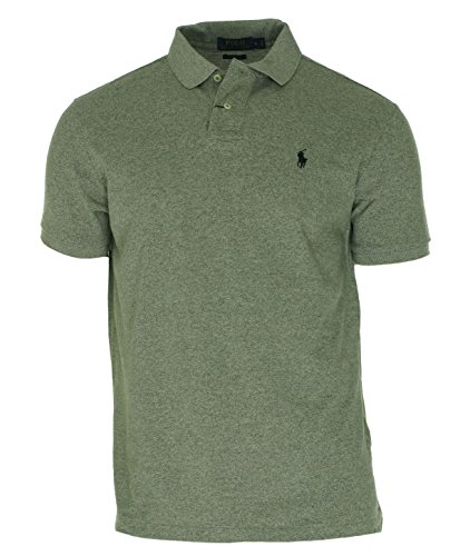 Polo Ralph Lauren Men Custom Fit Mesh Pony Logo Shirt