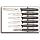 Victorinox Cutlery 6-Piece Paring Set, Black Polypropylene Handles