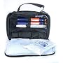 Medport Diabetes Travel Organizer From GMS Holds Two Weeks Supplies/ Will Hold Syringes,vials Pens Secure(well Constructed ,One of the Nicest Diabetic Travel Bags on the Market) a Great Value - Cools for up to 18 Hrs Comes with 2-6 Oz Polar Tech Gel Paks