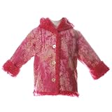 Toddler Girls Clothes RED FLORAL Coat Jacket MULBERRIBUSH Outerwear Girl 2T-4T