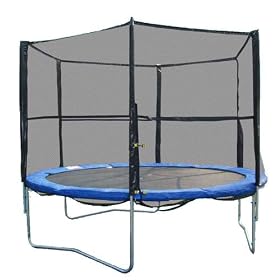 New Azuma 8ft Trampoline Complete With Safety Enclosure