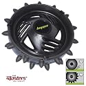 Fairway Hoppa Golf Trolley Studded Wheel Covers (Size 10")