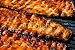 Wallmonkeys Peel and Stick Wall Decals - Bbq Pork Ribs on the Grill - Removable Graphic