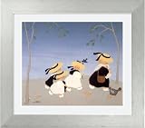 La Couvee Framed Art Print by Diane Ethier,33.1 in. x 28.6 in. Framed
