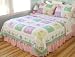 Spring Meadow Twin Size Quilt with Pillow Sham