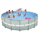 Intex 18ft X 52in Ultra Frame Pool Set with Sand Filter Pump