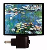 Old Masters Night Light - Waterlilies -Monet - LED NIGHT LIGHT