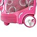 J World New York Sunrise Rolling Backpack, Pink Target, One Size