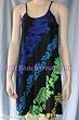 Sundress: Tropical Rainbow on Black