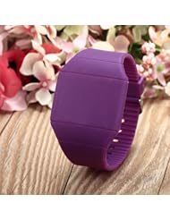 Youyoupifa Purple Silicone Touch Screen LED Digital Watch Wrist Sports Watch £¨Unisex£©