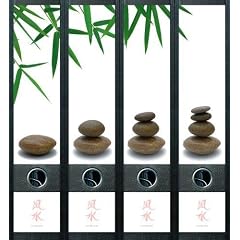 File Art - Design Etiketten - Motiv Feng Shui - breit