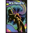 Jimi Hendrix-Guitar Solo, Music Blacklight Poster Print, 23 by 35-Inch