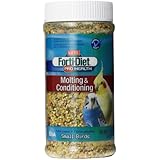 Kaytee Pet Products BKT100503064 Forti-Diet Pro Health Molting and Conditioning Small Bird Supplement Jar, 11-Ounce