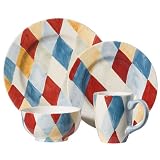 16-pc. Dinnerware Set - Mardi Gras by Tabletops Unlimited Inc