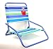 RIO Aloha Stripes 1-Position Portable Beach Chair