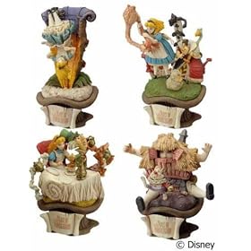 Alice in Wonderland Formation Arts 4-Pack Trading Figures