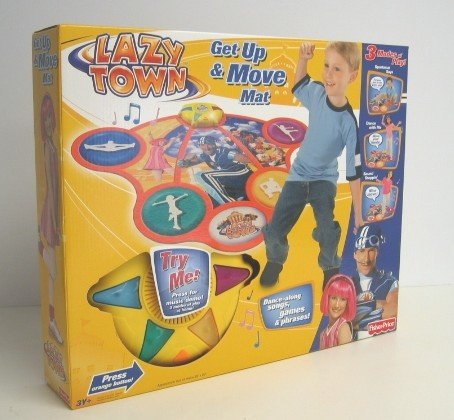 Childrens Toyshop  Sporting Goods : Lazy Town Get Up&move Mat