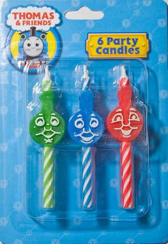 Thomas and Friends party candles