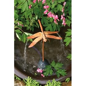 Dragonfly Dripper Fountain by 