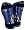 Solid Blue /Metallic Silver