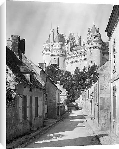 Canvas Prints of Chateau de Pierrefonds from Country Life 