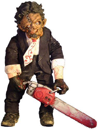 Mezco Toyz Cinema of Fear Deluxe Plush Series 2 Leatherface (Texas Chainsaw Massacre 2)